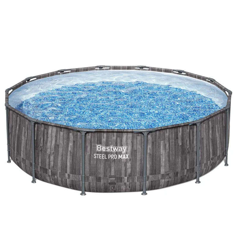 Durable 427 x 107 cm garden frame pool Bestway 5614Z for outdoor use