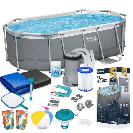 Bestway 5614A frame pool 305 x 200 x 84 cm for outdoor use