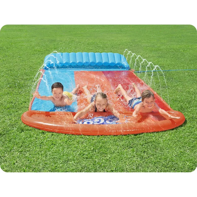 3-person water slide 488 cm for summer fun Bestway 52479