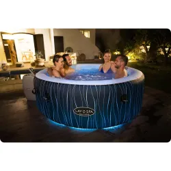 Stylish inflatable SPA Lay-Z Hollywood, perfect for relaxing in the garden
