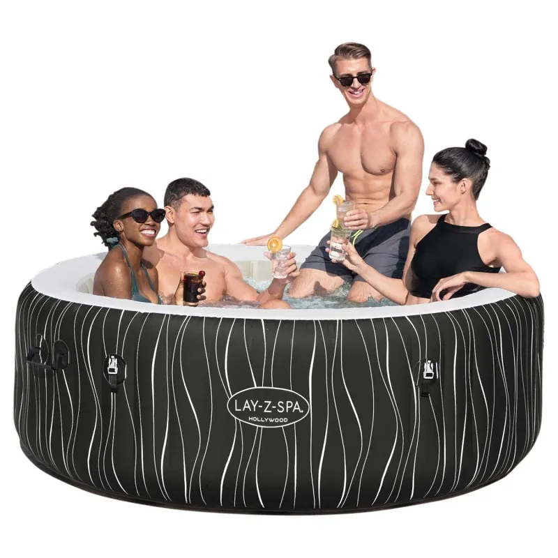 Durable inflatable SPA Lay-Z Hollywood, great for summer evenings
