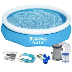 Bestway 57450 Inflatable Garden Pool 244 x 61cm 9in1