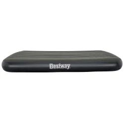 Inflatable airbed 203x152x25 cm with a soft touch finish