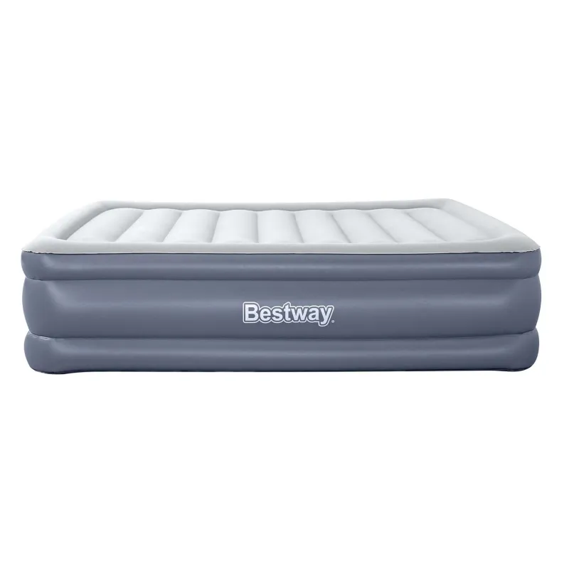Durable PVC inflatable airbed, resistant to damage and wear