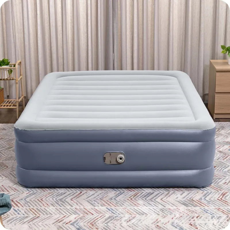 Inflatable airbed perfect for the bedroom or garden, comfortable and practical