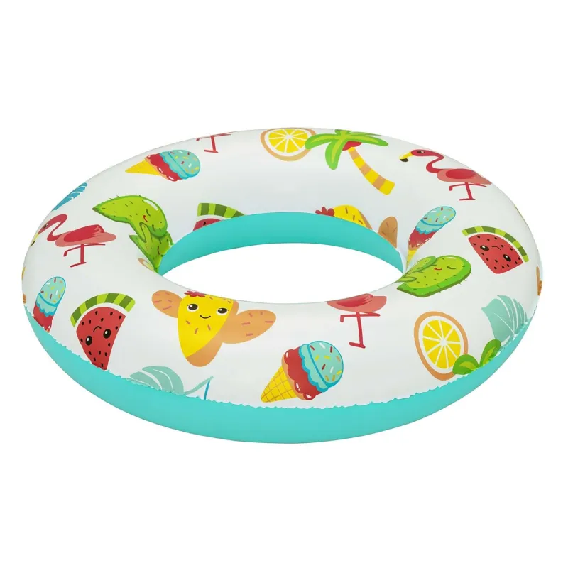 Durable cactus swimming ring 61 cm, made for summer fun