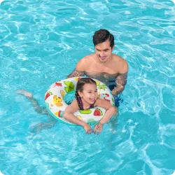 Cactus swimming ring 61 cm, great for kids at the pool