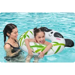 Black and white panda swimming ring, great for water play