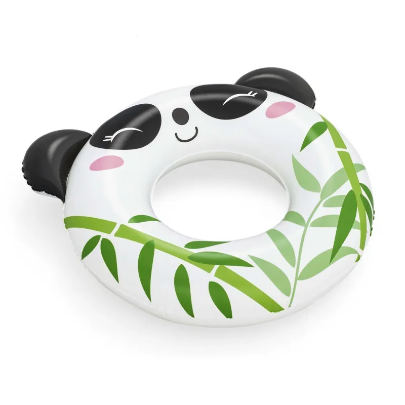 Durable panda swimming ring ensuring safety for kids