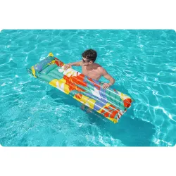 Beach airbed 183 x 69 cm, stylish and colorful, perfect for hot days