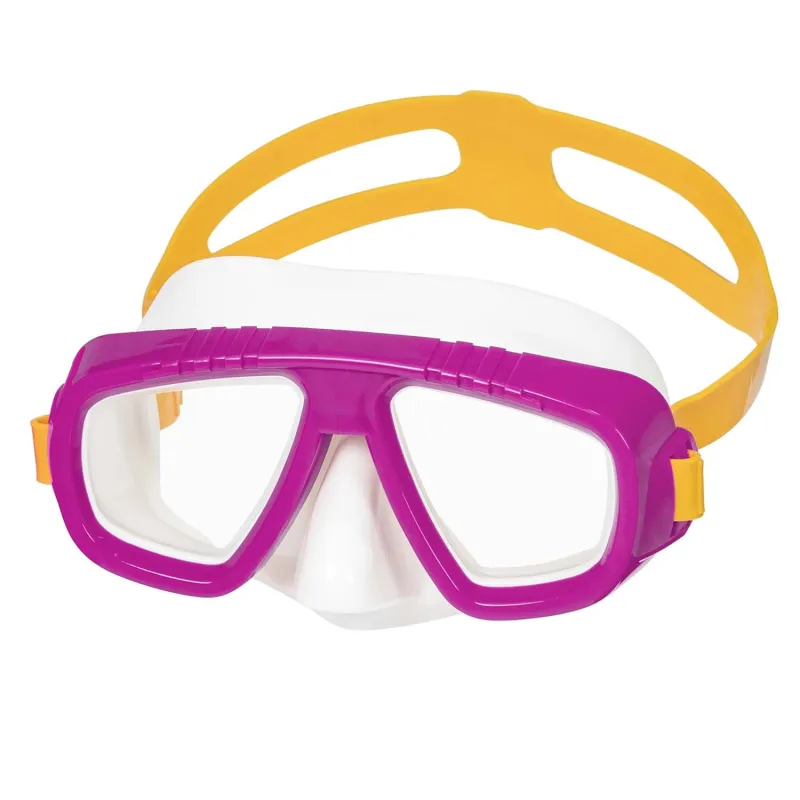 Swimming mask in pink color, great for young swimmers