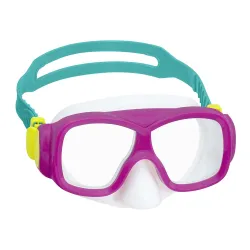Pink and turquoise swimming mask Bestway 22039, perfect for water fun