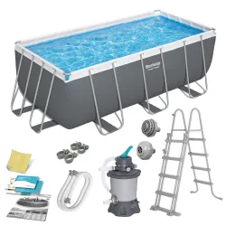 Garden Frame Pool 412 x 201 x 122 cm 10in1 Bestway 56457N