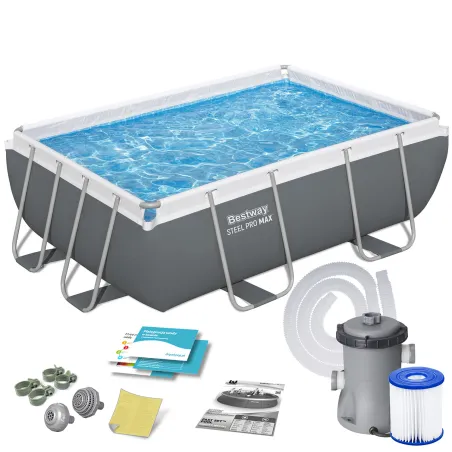 10-in-1 garden frame pool 282 x 196 x 84 cm Bestway 56629N