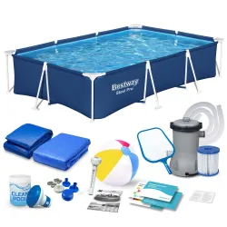 Garden Frame Pool 300 x 201 x 66 cm 16in1 Bestway 56404N