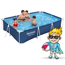 Large frame pool 300 x 201 x 66 cm, great for family fun