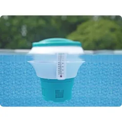 Pool float, chemical dispenser, ideal for families with children