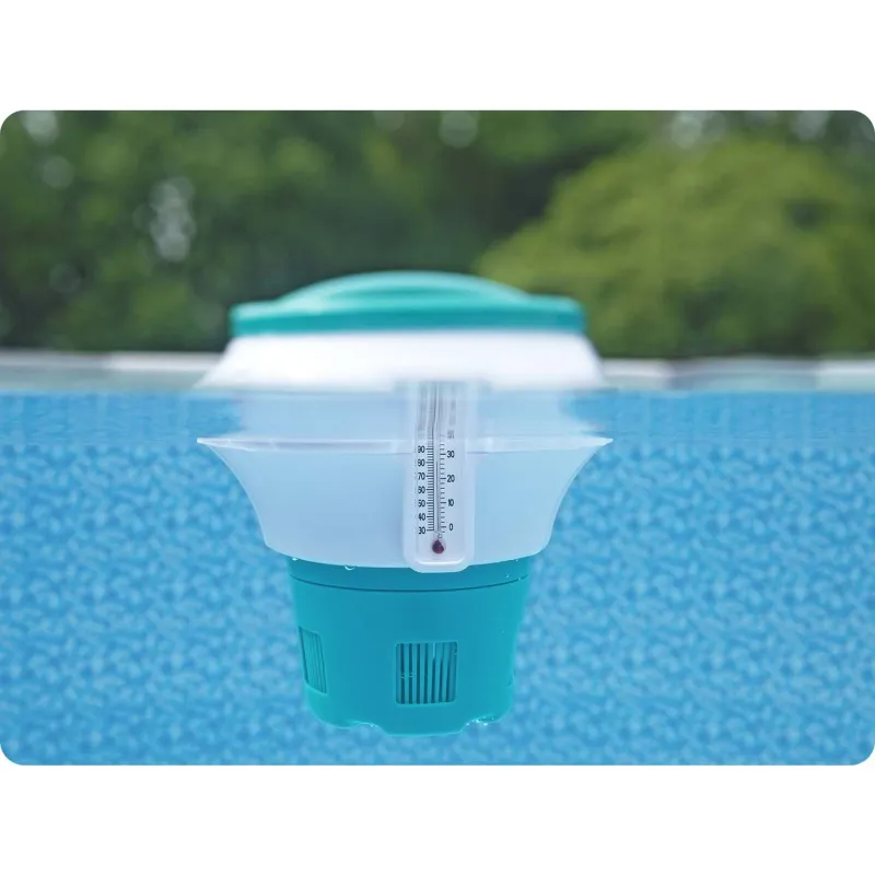 Pool float, chemical dispenser, ideal for families with children