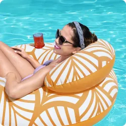 Bestway 43643 Swimming Ring with Backrest, perfect for relaxing in the water