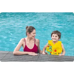 Ideal tropical swimming vest for pool and beach activities