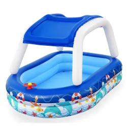 Colorful children's pool, great for garden play during summer
