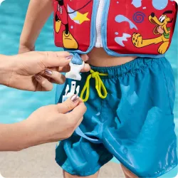 Miki swimming vest, pink color, designed for kids, Bestway 9101D