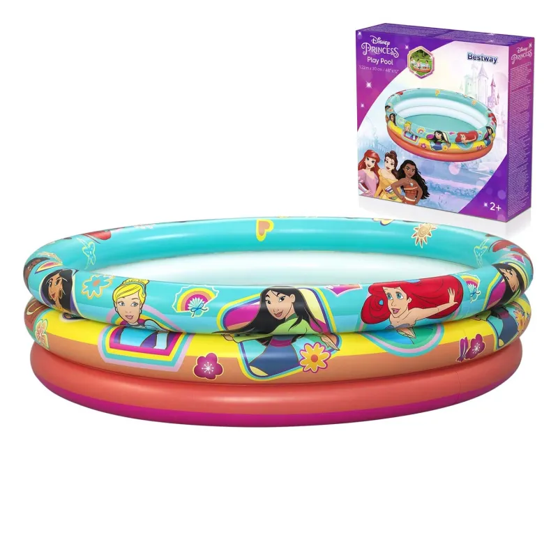 Inflatable pool 122 x 30 cm, perfect for gardens, made from durable material