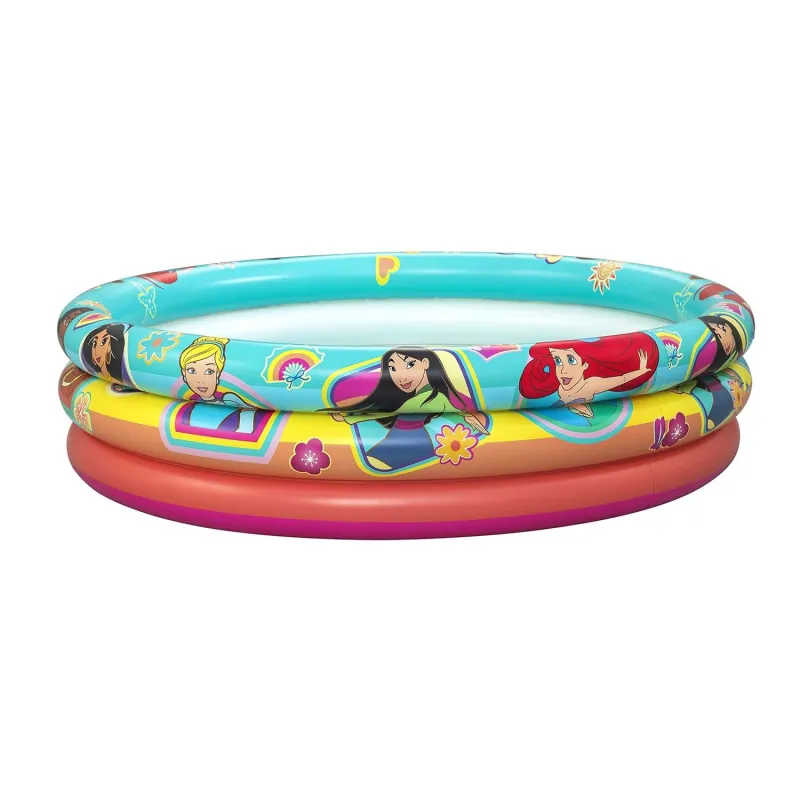 Inflatable pool 122 x 30 cm, colorful and appealing, great for kids