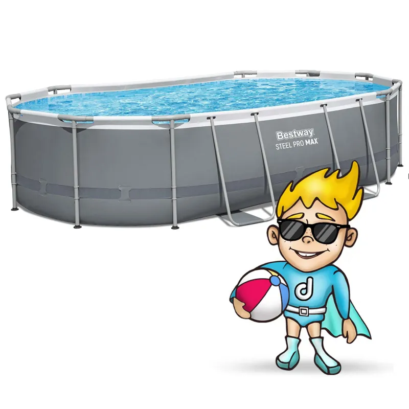 Outdoor frame pool 488 x 305 x 107 cm perfect for summer gatherings
