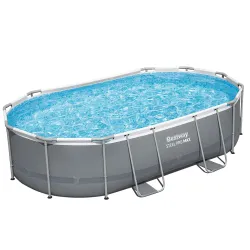 Perfect garden frame pool 488 x 305 x 107 cm for kids' outdoor play