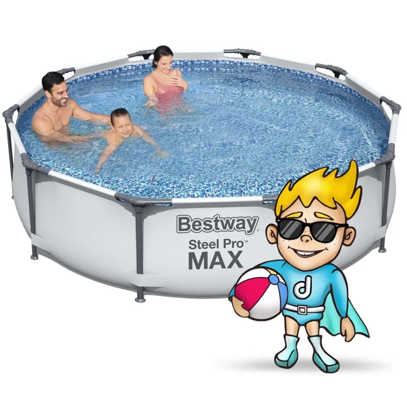 305 x 76 cm frame pool, stylish design, perfect for outdoor use