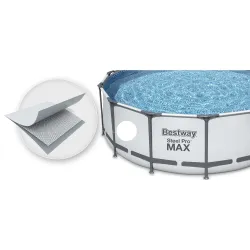 Weather-resistant 305 x 76 cm frame pool, perfect for relaxation outdoors