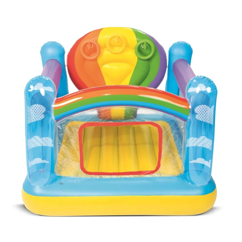 Bestway 52269 inflatable trampoline with durable material, safe for children