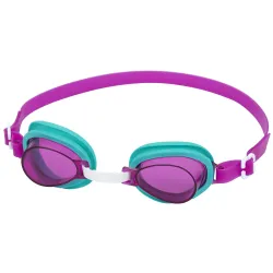 Turquoise swimming goggles, ideal for learning to swim