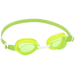Green swimming goggles for children, perfect for water fun