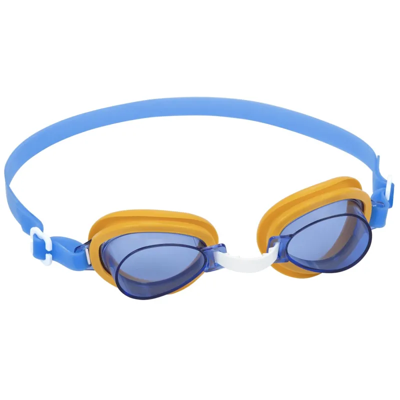 Blue swimming goggles for children, perfect for water play and swimming activities