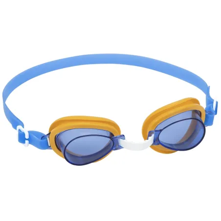 Blue swimming goggles for children, perfect for water play and swimming activities