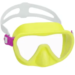 Yellow swimming mask Bestway 22057, perfect for water fun