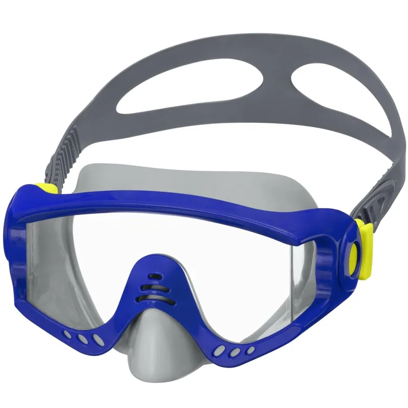 Blue swimming mask, great for teaching kids how to swim