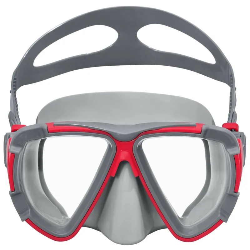 Durable red swimming mask Bestway 22052 made for long-lasting use