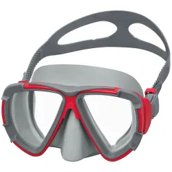 Red swimming mask Bestway 22052, perfect for both kids and adults
