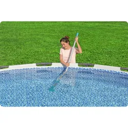 Bestway 58771 cordless vacuum, great for cleaning family pools and recreational areas