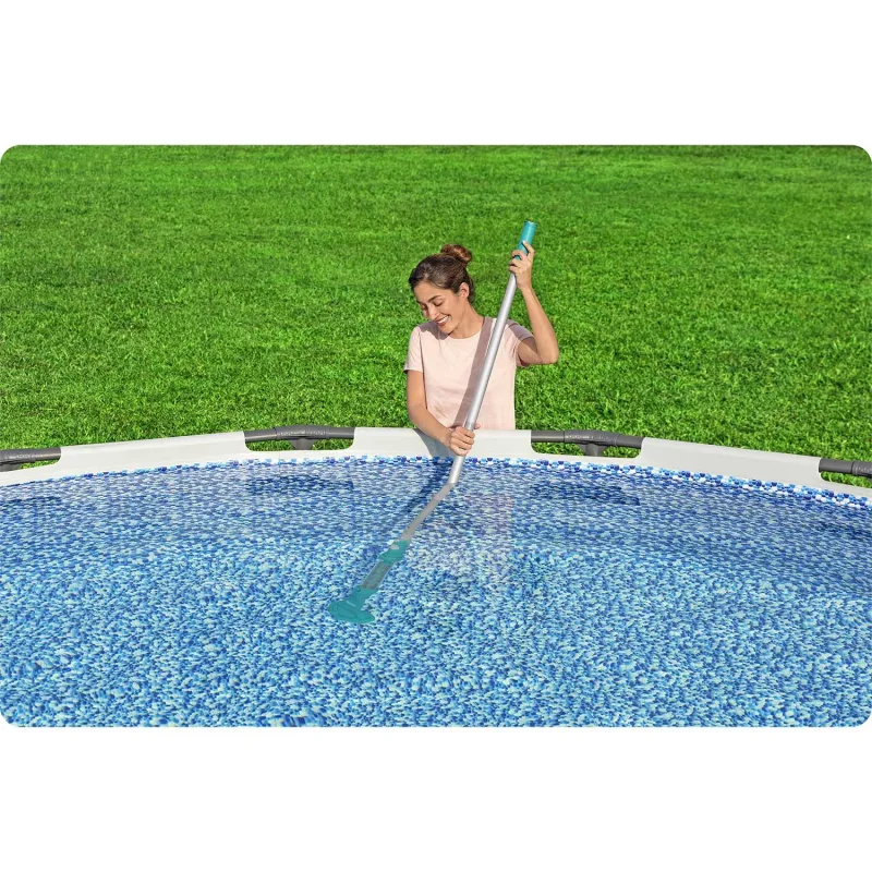 Bestway 58771 cordless vacuum, great for cleaning family pools and recreational areas