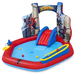 Made from durable material, inflatable playground for children
