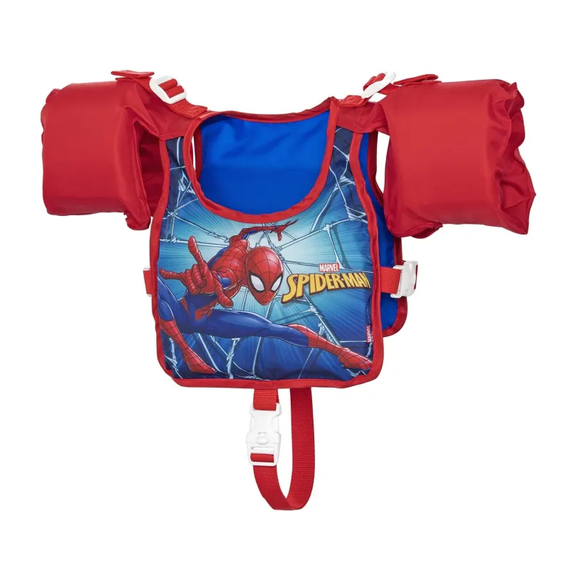 Spider-Man swimming trainer vest 98795, stylish color, perfect for learning to swim