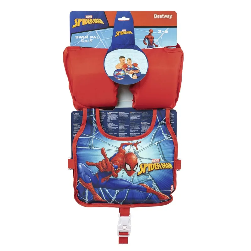 Spider-Man swimming trainer vest 98795, great for pool or holiday swimming lessons