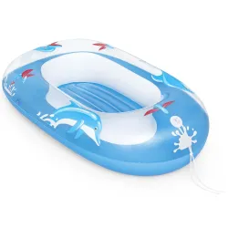 Dolphin beach float 102 x 69 cm, colorful swimming mat Bestway 34037