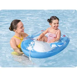 Dolphin beach float 102 x 69 cm, great for beach and pool Bestway 34037