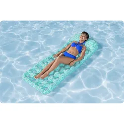 Perfect for the garden, inflatable swimming airbed for kids and adults