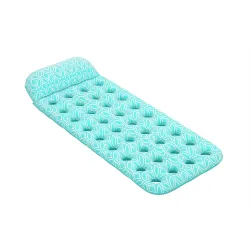 Inflatable swimming airbed, perfect for holidays and relaxing by the water